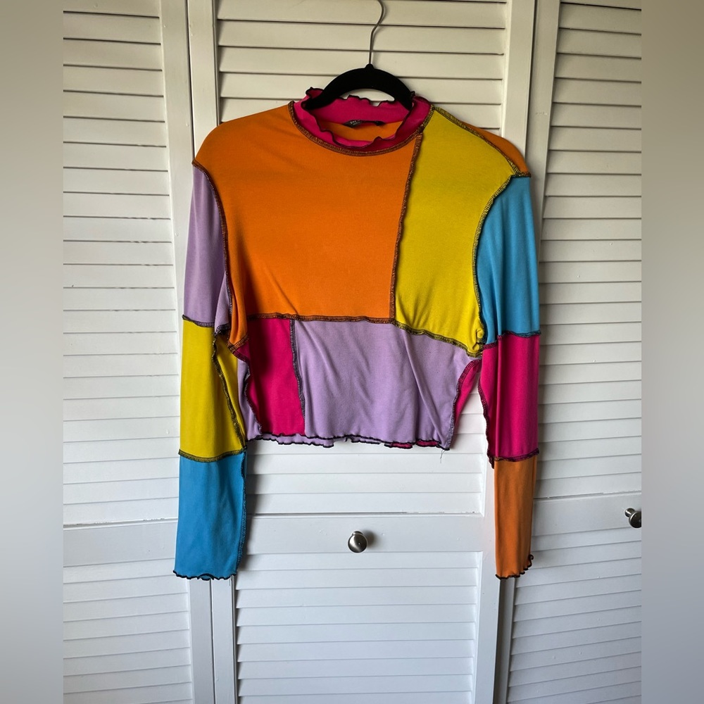 Patchwork Crop top